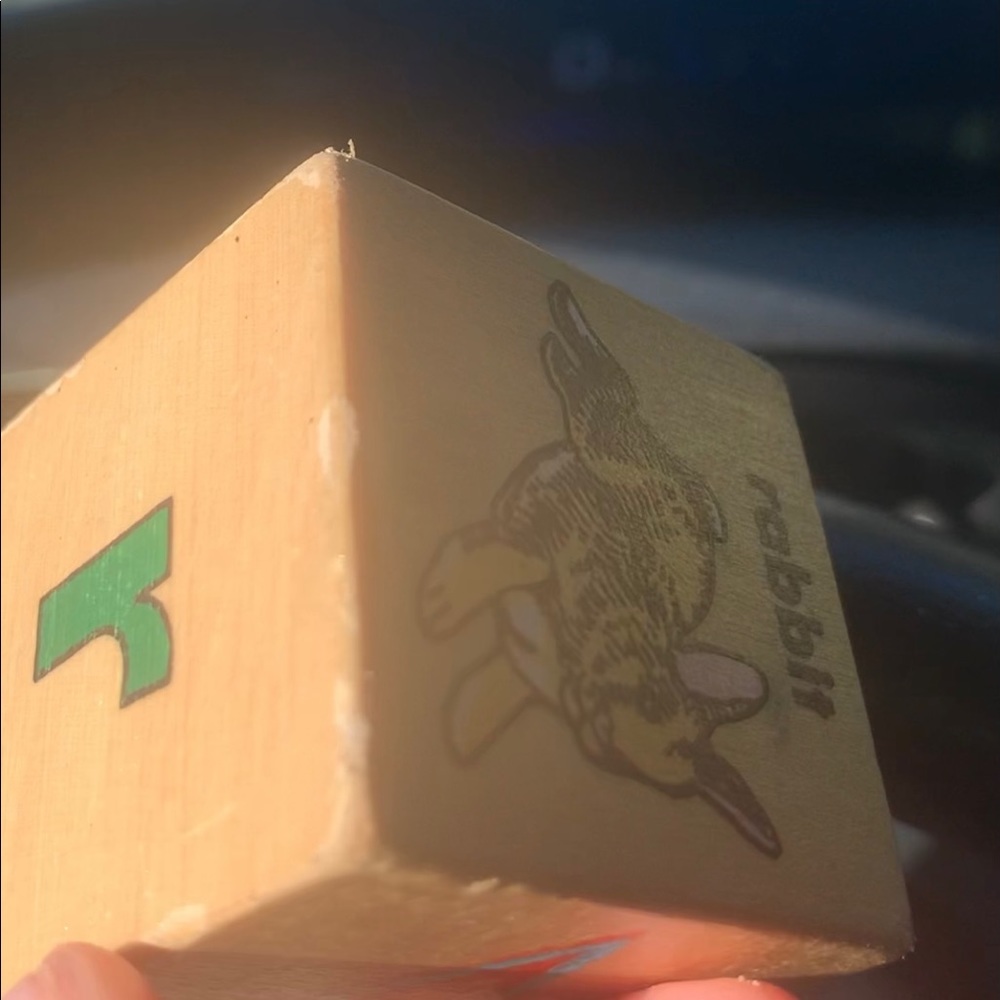 Vintage Baby Block